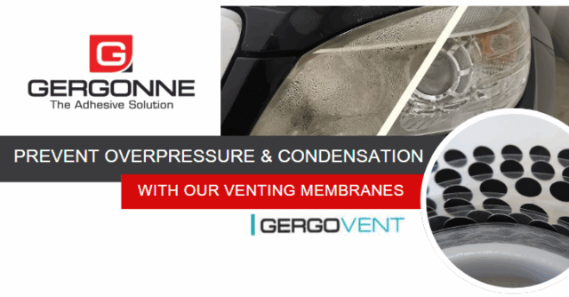 ePTFE venting membranes from our GERGOVENT range