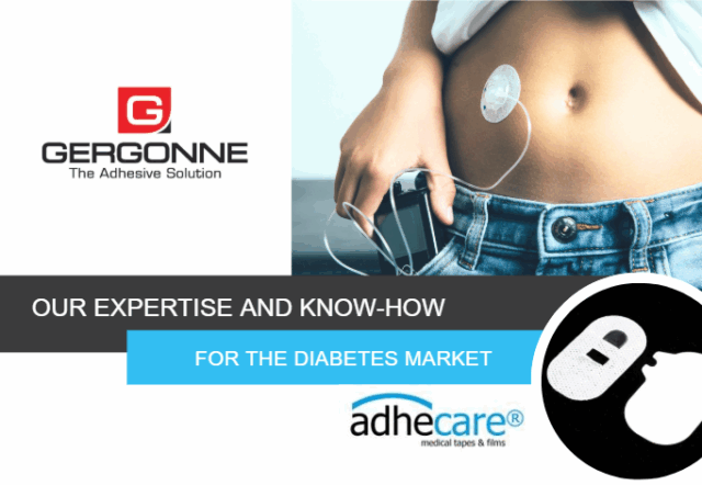 Medical adhesive solutions for the diabete market