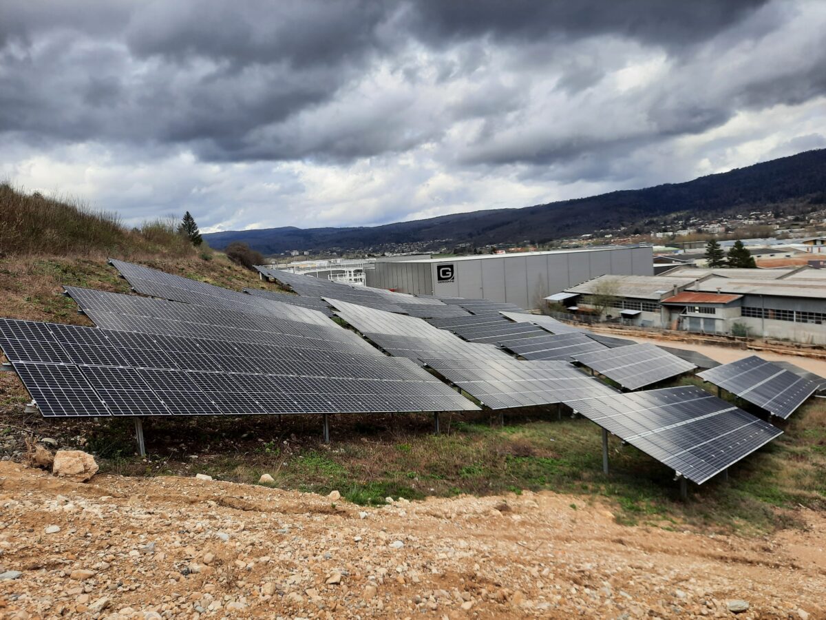 Gergonne ferme photovoltaïque