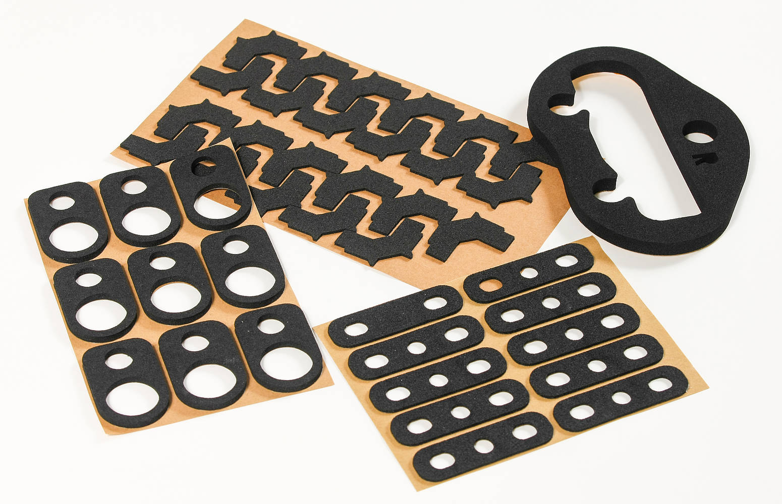 <ul> 	<li>Adhesive gasket made of EPDM cellular rubber</li> 	<li>Waterproofing of third break lights, rear light, bumpers or many other automotive applications.&nbsp;</li> </ul>