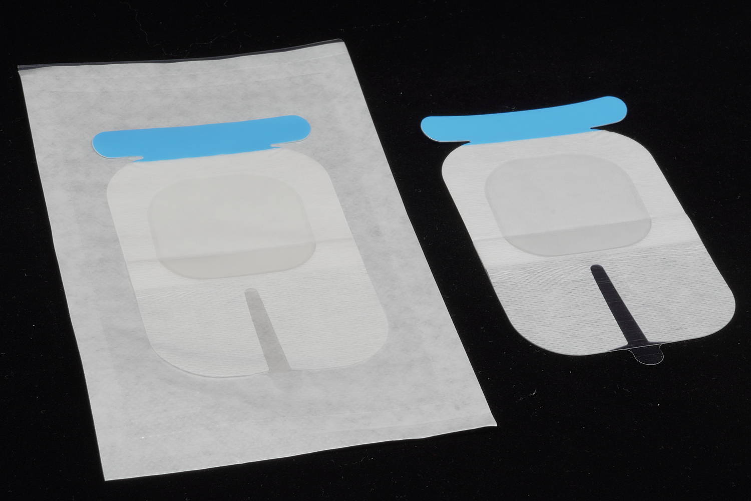 <ul><li>Soft non-woven and polyurethane film adhesive dressing</li><li>Designed for Echoguided Intravenous Peripheral Access</li></ul>