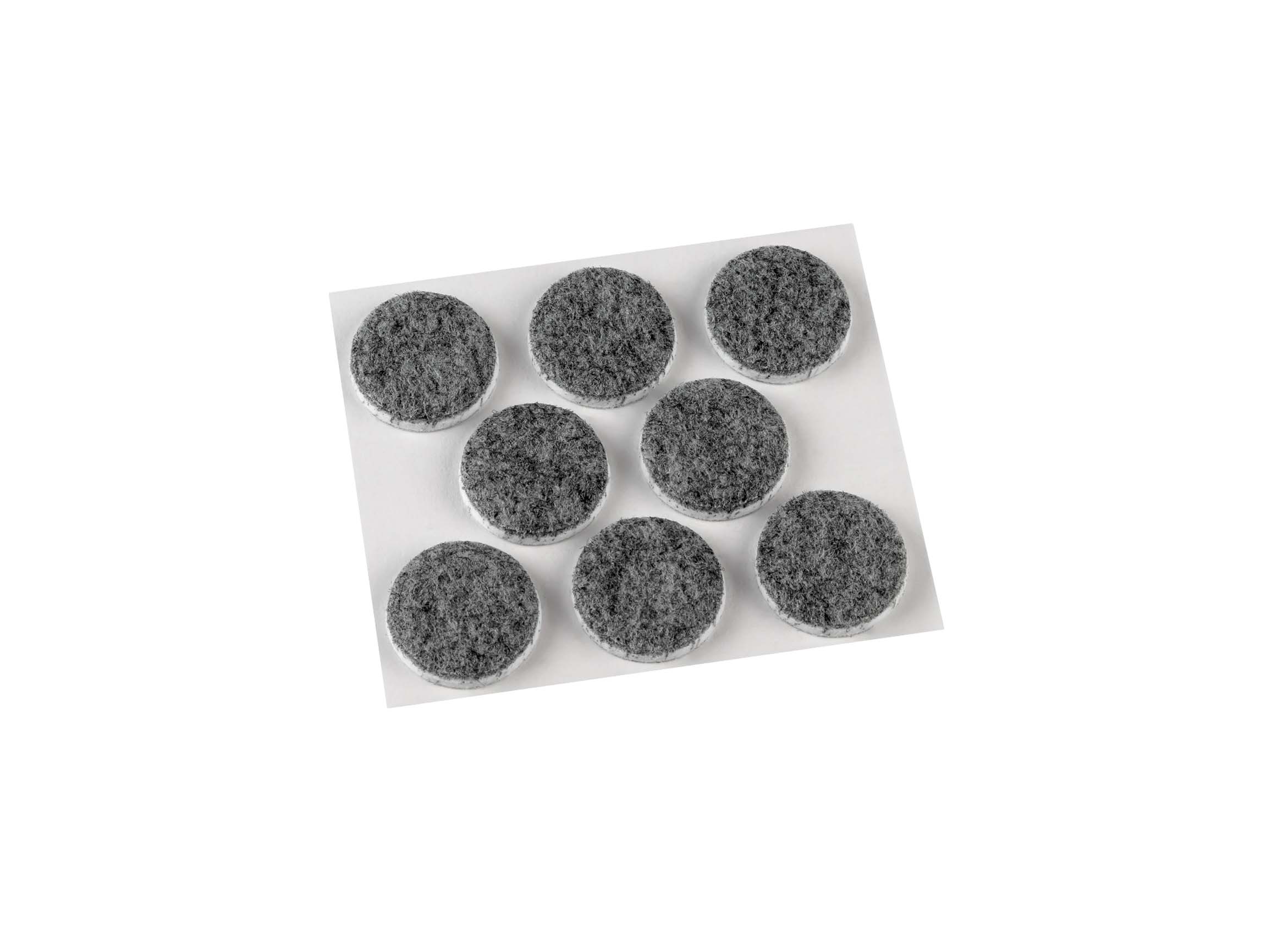 <ul><li>Adhesive felt to reduce and/or dampen impact noise </li><li>Protects floors from scratches</li></ul>