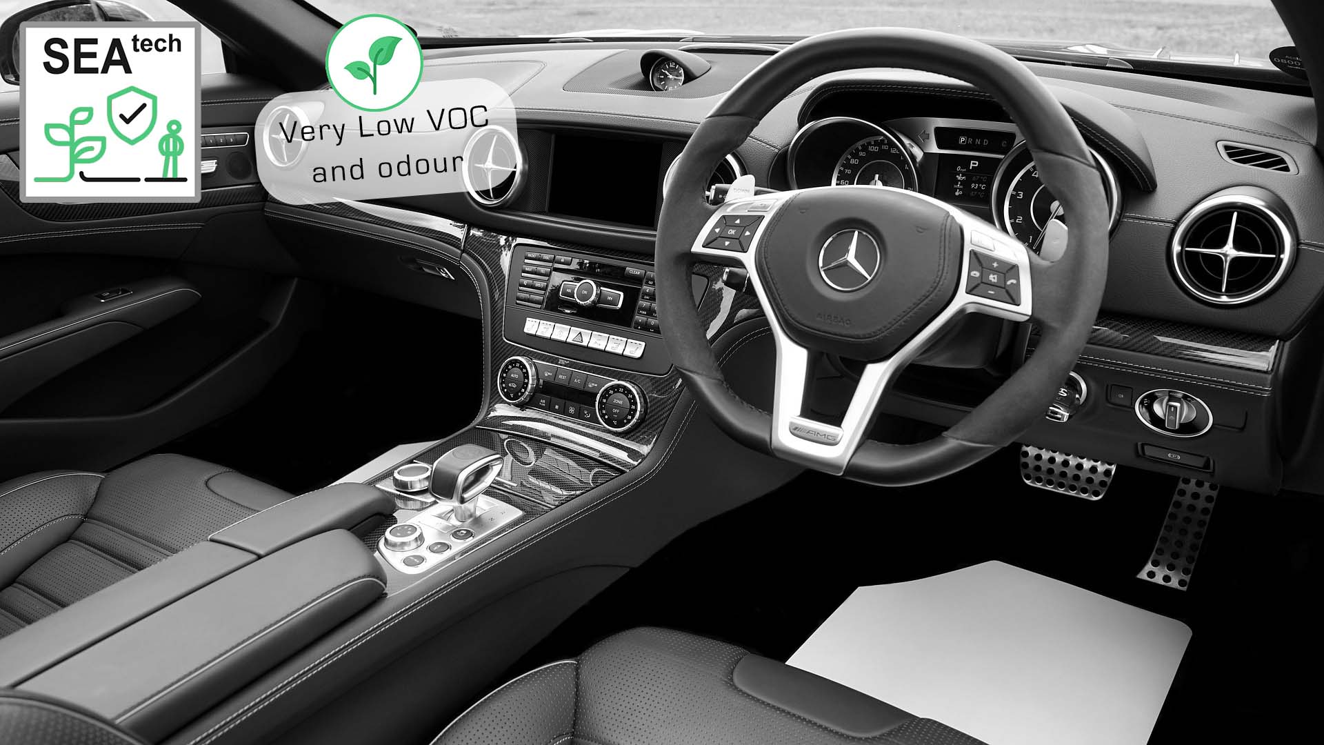 LOW VOC ADHESIVE TAPES FOR AUTOMOTIVE VEHICLES INTERIOR